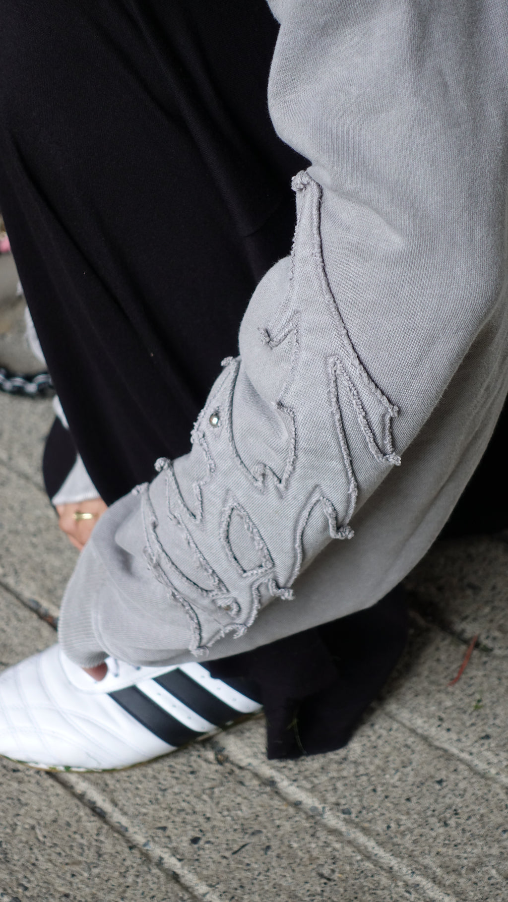 JXCL Grey Zip Hoodie (PREORDER)