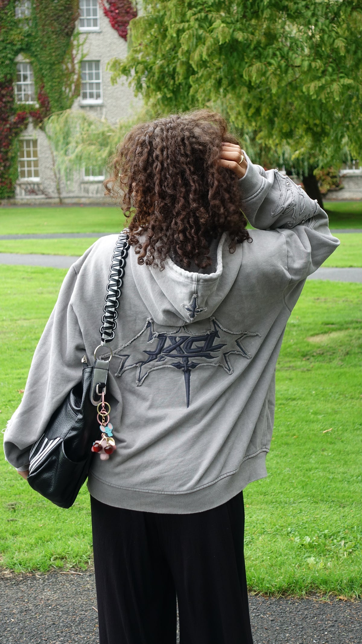 JXCL Grey Zip Hoodie (PREORDER)